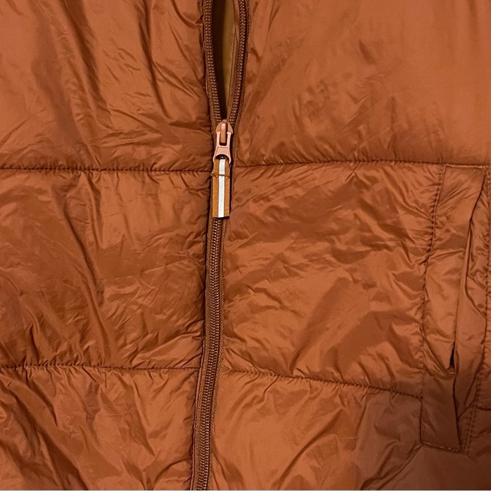 Universal Thread Rust Brown Puffer Jacket With Qu… - image 4